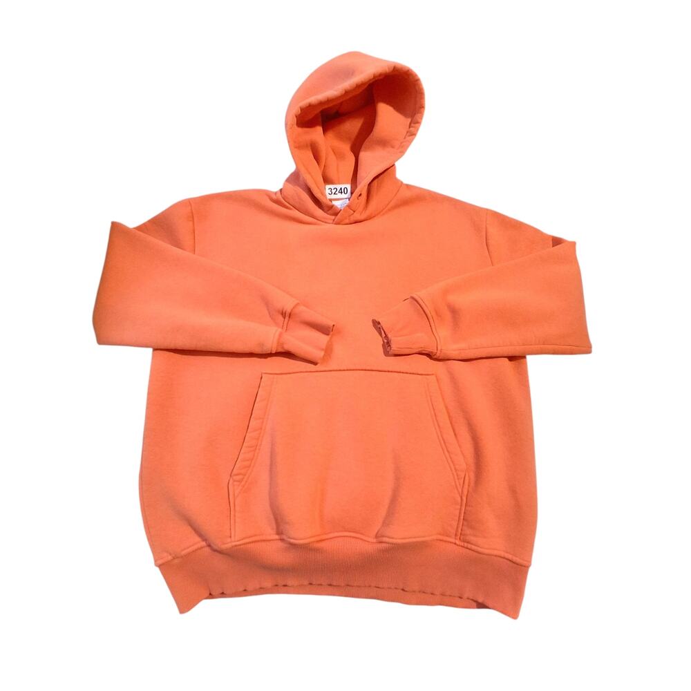 Zara Chunky Thick Heavyweight Mens‎ XXL Fleece Grungecore Preppy Gorpcore Hoodie
